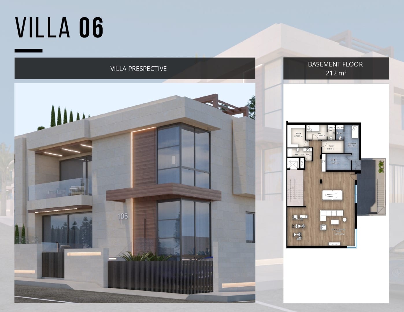 Villa 6 - Basement Floor